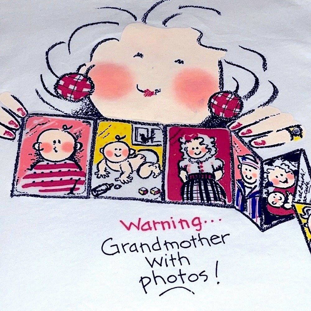 Grandma funny T-Shirt white tee shirt funny New XL ONE Size